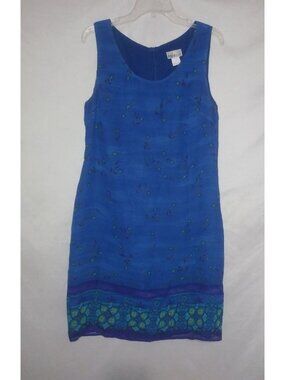 Amorose 14 Lapis Lime Gorgeous Shift Dress Plus